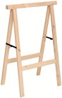 Tréteau professionnel en pin en promo chez LaMaison.fr Valence à 11,99 €