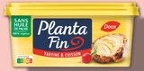 Margarine sans huile de palme 100% végétal doux - PLANTA FIN - Netto à Marseille Margarine sans huile de palme 100% végétal doux - PLANTA FIN en promo chez Netto Marseille à 1,39 €