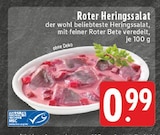 Roter Heringssalat bei E center im Prospekt "" für 0,99 €
