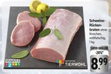 Schweine-Rückenbraten Angebote von INITIATIVE TIERWOHL bei E center Homburg für 8,99 €