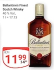 Finest Scotch Whisky im Angebot bei GLOBUS in Trier Finest Scotch Whisky Angebote von Ballantine's bei GLOBUS Trier für 11,99 €