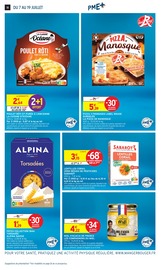 Promos Pizza dans le catalogue "-50% DE REMISE IMMÉDIATE SUR LE 2ÈME" de Intermarché Super Pizza en promo dans le catalogue Intermarché Super à la page 18