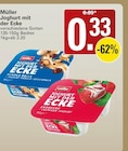 Joghurt mit der Ecke bei WEZ im Prospekt "" für 0,33 €