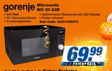 Mikrowelle MO 20 A3B im Angebot bei expert in Lahr Mikrowelle MO 20 A3B Angebote von gorenje bei expert Lahr für 69,99 €
