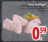 Puten-Grillflügel Angebote bei EDEKA Kempten für 0,59 €