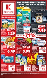 Kaufland Prospekt für Markkleeberg: "Hier bin ich richtig", 60 Seiten, 27.08.2026 - 02.09.2026