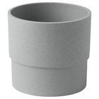 Übertopf drinnen/draußen grau 9 cm Angebote von NYPON bei IKEA Gladbeck für 1,99 €