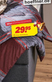 BIBER-BETTWÄSCHE „Karo“ bei Höffner in Potsdam BIBER-BETTWÄSCHE „Karo“ im Angebot bei Höffner Potsdam für 29,95 €