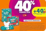 40% versés sur ma Carte bi1 sur tout Pampers - Pampers en promo chez Bi1 Troyes