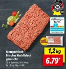 Frisches Hackfleisch gemischt im aktuellen Prospekt bei Lidl in Weinheim