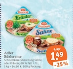 Aktuelles Edelcreme Sahne Angebot bei tegut in Heidelberg ab 1,49 €