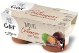 Yaourt brassé au lait entier sur lit de châtaigne - COLLET en promo chez Intermarché Contact Chalon-sur-Saône à 1,05 €