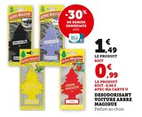 Désodorisant voiture - Arbre Magique - Hyper U à Alès Désodorisant voiture - Arbre Magique en promo chez Hyper U Alès à 0,99 €