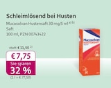 Hustensaft 30 mg/5 ml bei mea - meine apotheke im Prospekt "" für 7,75 €