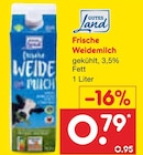 Frische Weidemilch Angebot in Breidenbach Frische Weidemilch im aktuellen Prospekt bei Netto Marken-Discount in Breidenbach