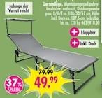 Gartenliege im aktuellen SB Möbel Boss Prospekt