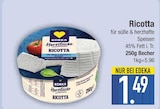 Ricotta von Edeka im aktuellen EDEKA Prospekt für 1,49 €