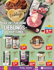 Rindfleisch im Netto Marken-Discount Prospekt "Aktuelle Angebote" mit 64 Seiten (Lübeck)