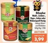 Wald-, Linden-, Raps-, Imker oder Wabenquell Honig Angebote von Bihophar bei aktiv & irma Oldenburg für 3,99 €