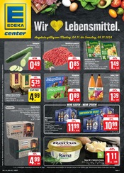 Aktueller E center Supermarkt Prospekt in Weikersheim und Umgebung, "Wir lieben Lebensmittel!" mit 28 Seiten, 04.11.2024 - 09.11.2024