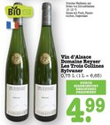 Vin d'Alsace Domaine Reyser Les Trois Collines Sylvaner im Angebot bei E center in Ludwigshafen Vin d'Alsace Domaine Reyser Les Trois Collines Sylvaner Angebote von 3 Collines bei E center Ludwigshafen für 4,99 €