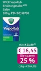 VapoRub Erkältungssalbe Angebot in Thum-Herold VapoRub Erkältungssalbe im aktuellen Prospekt bei mea - meine apotheke in Thum-Herold
