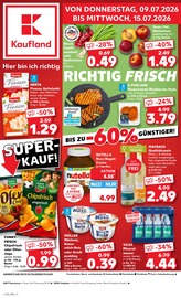 Kaufland Supermarkt Prospekt der aktuellen Woche mit 52 Seiten, gültig von 09.07.2026 bis 15.07.2026, in Salzgitter und Umgebung Aktueller Kaufland Supermarkt Prospekt in Salzgitter und Umgebung, "Hier bin ich richtig" mit 52 Seiten, 09.07.2026 - 15.07.2026