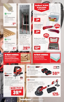 Batterie im bauSpezi Prospekt "WO GROSSE IDEEN BEGINNEN" mit 8 Seiten (Heilbronn)