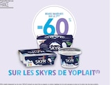 -60 % DE REMISE IMMÉDIATE SUR LE 2ÈME SUR LES SKYRS DE YOPLAIT à Intermarché dans Saint-Ouen-le-Houx