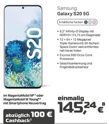 inovacom Bergisch Gladbach - Smartphone Galaxy S20 5G Smartphone Galaxy S20 5G Angebot bei inovacom Bergisch Gladbach im Prospekt "SOMMER DEAL Note 10 Pro"