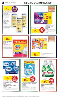 Promotion Serviettes Hygiéniques dans le prospectus Intermarché Super, valable du 18/08/2026 au 30/08/2026 Promo Serviettes Hygiéniques dans le catalogue Intermarché Super du moment à la page 38