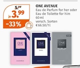 Aktuelles Eau de Parfum for her oder Eau de Toilette for him Angebot bei Müller in Dortmund ab 3,99 €