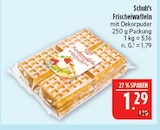 Frischewaffeln im Angebot bei Marktkauf in Erlangen Frischewaffeln Angebote von Schuh's bei Marktkauf Erlangen für 1,29 €