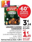 Légumes cuisinés - Cassegrain - Super U à Villefranche-sur-Saône Légumes cuisinés - Cassegrain en promo chez Super U Villefranche-sur-Saône à 1,25 €