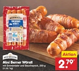 Netto Marken-Discount Steinhagen - Mini Berner Würstl Angebot im Prospekt Mini Berner Würstl bei Netto Marken-Discount im Steinhagen Prospekt für 2,79 €