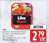 Hack von Like für 2,79 € bei EDEKA im Angebot Hack von Like im aktuellen EDEKA Prospekt