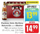 EDEKA - Hefe-Weißbier Naturtrüb Angebot im Prospekt Hefe-Weißbier Naturtrüb bei EDEKA im Prospekt "" für 13,99 €