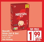 Sticks 2in1 von Nescafé für 1,99 € bei EDEKA im Angebot Sticks 2in1 von Nescafé im aktuellen EDEKA Prospekt