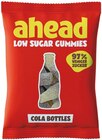 Low Sugar Gummies Cola Bottles Angebote von ahead bei REWE Ingelheim für 1,49 €
