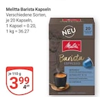 Barista Kapseln im Angebot bei GLOBUS in Siegen Barista Kapseln Angebote von Melitta bei GLOBUS Siegen für 3,99 €