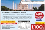 4-STERNE-STUDIENREISE INDIEN Angebot in Tiefenbronn 4-STERNE-STUDIENREISE INDIEN im aktuellen Prospekt bei Netto Marken-Discount in Tiefenbronn