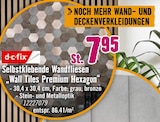 Aktuelles Selbstklebende Wandfliesen Wall Tiles Premium Hexagon Angebot bei Hornbach in Remscheid ab 7,95 €