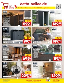 Gartenmöbel im aktuellen Netto Marken-Discount Prospekt (Hamburg) Gartenmöbel im Netto Marken-Discount Prospekt "Aktuelle Angebote" mit 72 Seiten (Hamburg)
