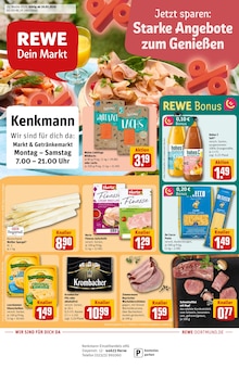 Bier im aktuellen REWE Prospekt (Herne) Bier im REWE Prospekt "Dein Markt" mit 30 Seiten (Herne)