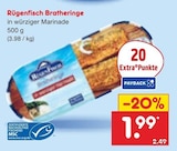 Bratheringe von Rügenfisch im aktuellen Netto Marken-Discount Prospekt