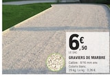 Graviers de marbre - E.Leclerc à Troyes Graviers de marbre en promo chez E.Leclerc Troyes à 6,50 €