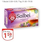 Salbei im Angebot bei GLOBUS in Jena Salbei Angebote von Teekanne bei GLOBUS Jena für 1,59 €