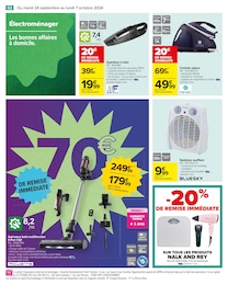 Offre Centrale Vapeur dans le catalogue Carrefour du moment à la page 64