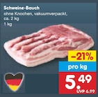 Schweine-Bauch im Angebot bei Netto Marken-Discount in Voerde Schweine-Bauch Angebote bei Netto Marken-Discount Voerde für 5,49 €