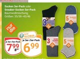 Socken 3er-Pack Angebote von nur die bei GLOBUS Hof für 6,99 €